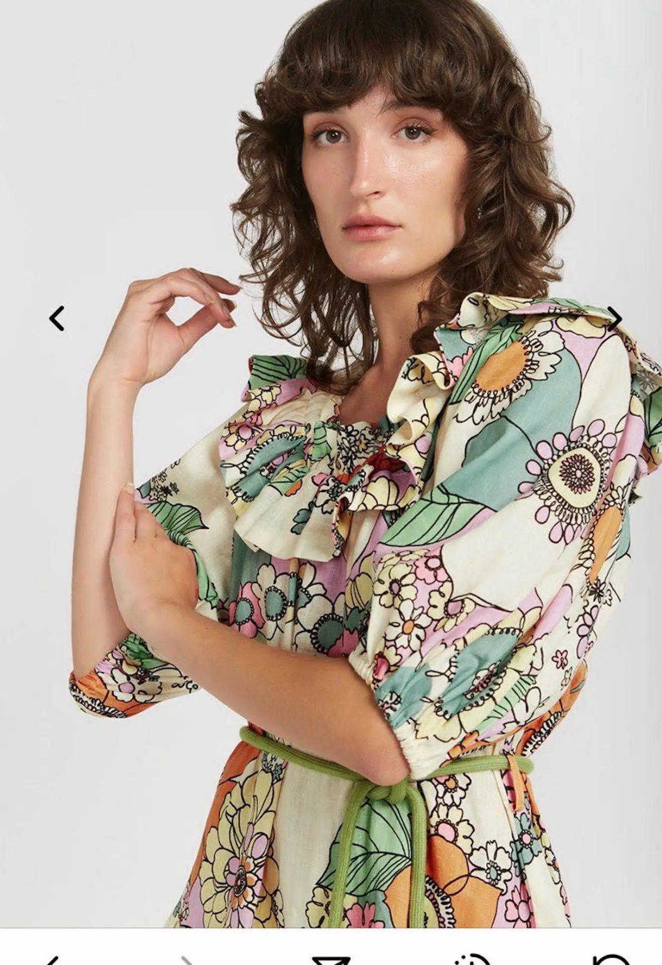 AL** summer women straight Turn-Down collar lantern sleeves belt casual 100% chiffon floral mini dress
AL** summer women straight Turn-Down collar lantern sleeves belt casual 100% chiffon floral mini dress