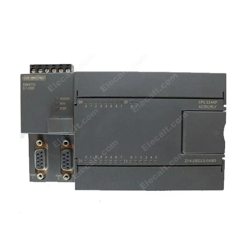 6ES7214-2BD23-0XB0 SIMATIC S7-200 CPU 224XP Compact Unit AC Power Supply 14DI DC/10DO relay 6ES7 214-2BD23-0XB0
6ES7214-2BD23-0XB0 SIMATIC S7-200 CPU 224XP Compact Unit AC Power Supply 14DI DC/10DO relay 6ES7 214-2BD23-0XB0
