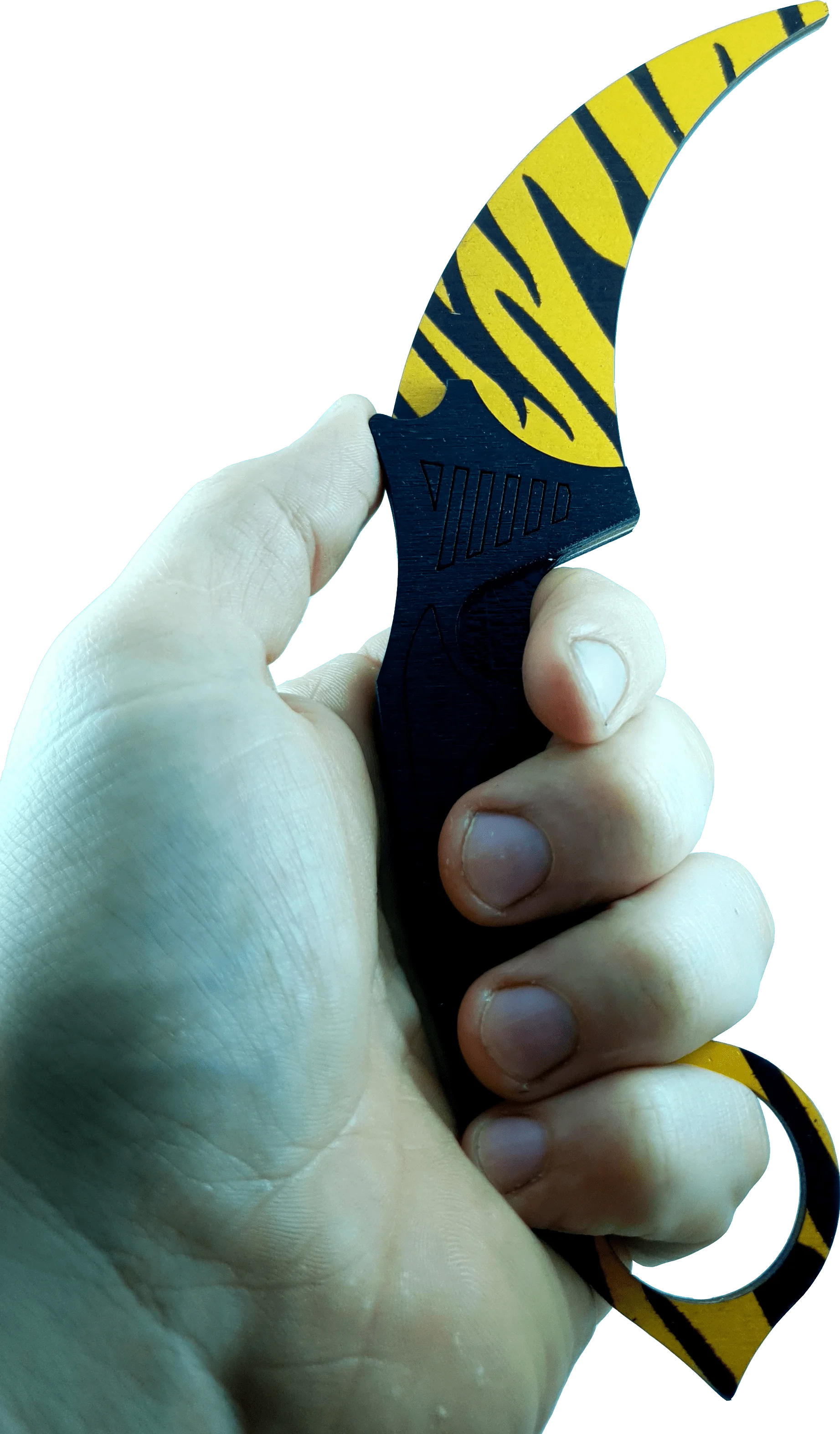 Toy weapon Geekroom wooden knife kerambit cs go children's weapons a toys for boy gift tiger's tooth the dagger children claw |