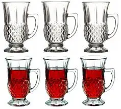 Turkish Tea Cups Set Arabic Tea Glass Handle Cup Set Tea Cups Mug Coffee Glass Cups Turkish Tea Set Tea Glass Set MADE IN TURKEY
Turkish Tea Cups Set Arabic Tea Glass Handle Cup Set Tea Cups Mug Coffee Glass Cups Turkish Tea Set Tea Glass Set MADE IN TURKEY