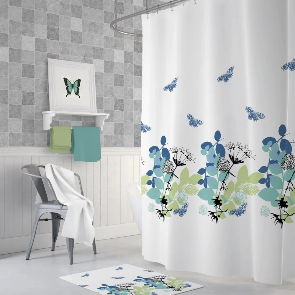 Zethome Spring Shower Curtain 180 x 200 cm Digital Print Modern Design Polyester Fabric Waterproof Washable Mould (71" x 78")
Zethome Spring Shower Curtain 180 x 200 cm Digital Print Modern Design Polyester Fabric Waterproof Washable Mould (71" x 78")