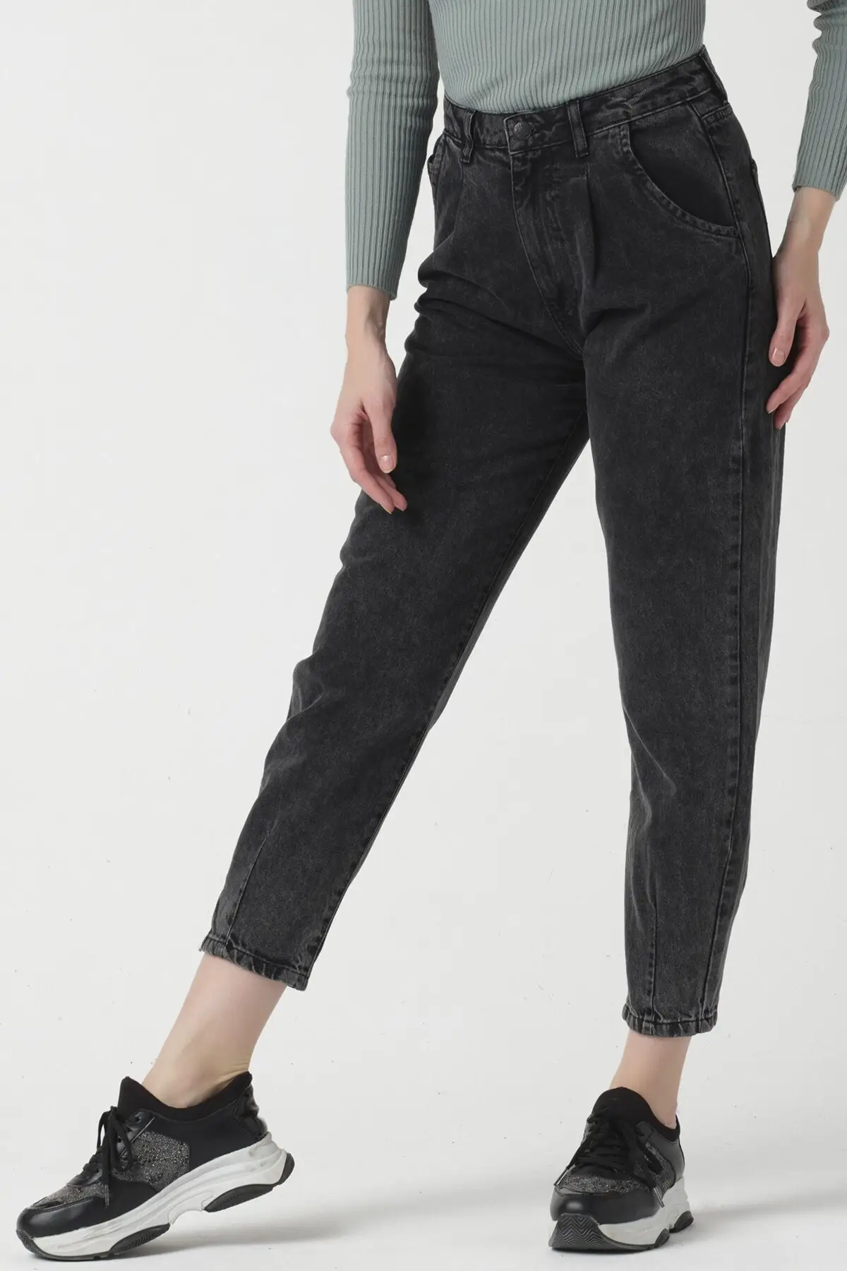 Front Pleated Smoked High Waist Women's Balloon Jean traf y2k pantalon pour femme jeans woman high waist quality zara woman 2020
Front Pleated Smoked High Waist Women's Balloon Jean traf y2k pantalon pour femme jeans woman high waist quality zara woman 2020