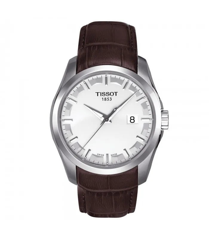 Tissot часы Мужские T-Classic Кутюрье 39 мм сталь кварцевые T035.410.16.031.00 | Наручные