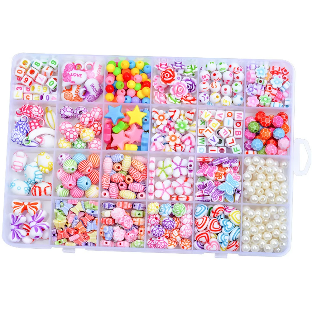 1200pcs DIY Handmade Beaded Children's Toy Creative Loose Spacer Beads Crafts Making Bracelet Necklace Jewelry Kit Girl Toy Gift
1200pcs DIY Handmade Beaded Children's Toy Creative Loose Spacer Beads Crafts Making Bracelet Necklace Jewelry Kit Girl Toy Gift