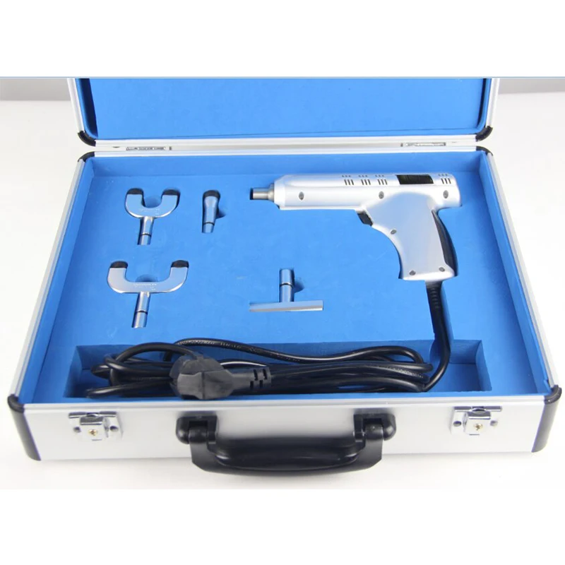 New Electric Bone Correction Gun Activator Cervical Therapy Massager 4 Heads Spine Chiropractic Instrument
New Electric Bone Correction Gun Activator Cervical Therapy Massager 4 Heads Spine Chiropractic Instrument