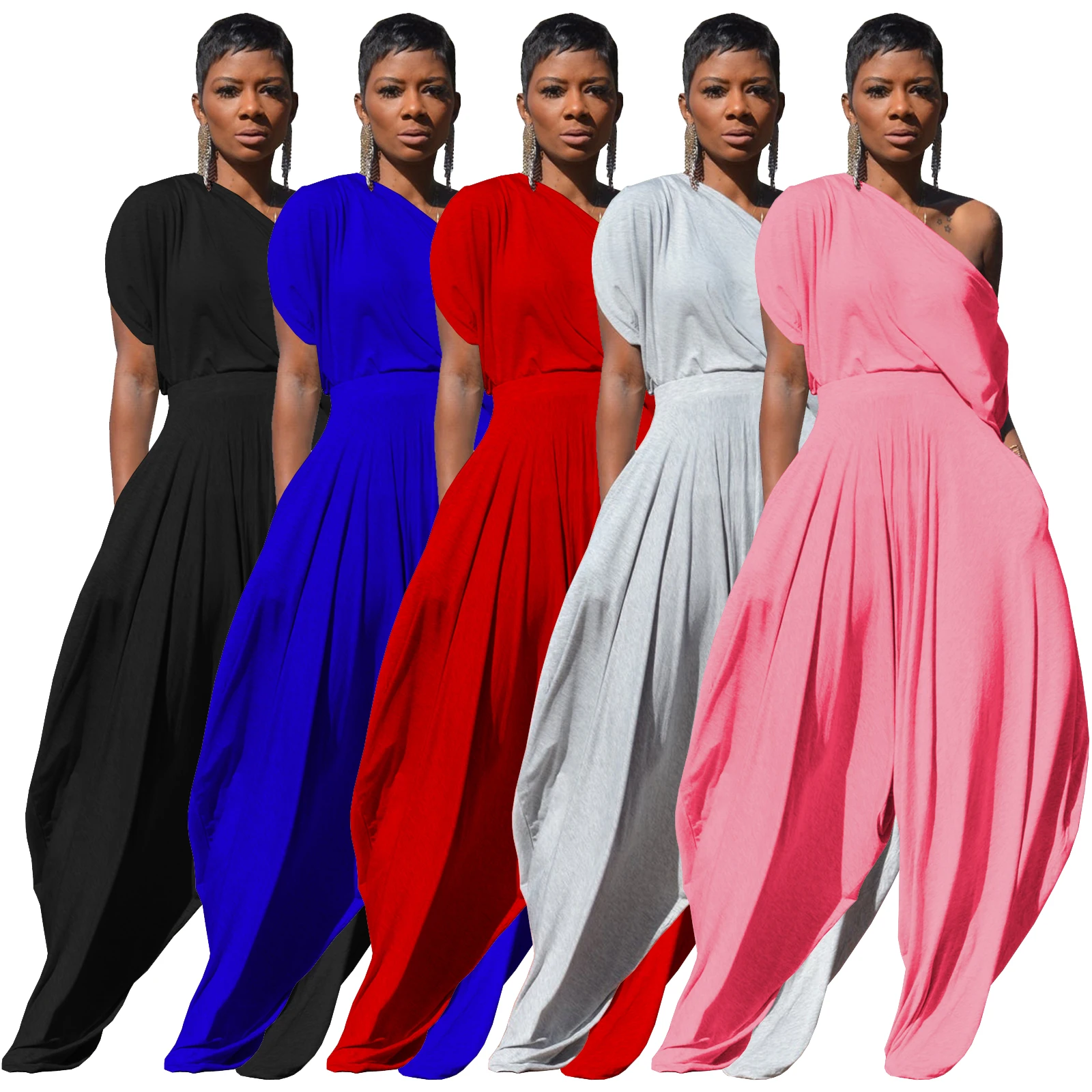 Casual Solid Split Joint Fold Asymmetrical Cross-Shoulder Short Sleeve Two Pieces
Casual Solid Split Joint Fold Asymmetrical Cross-Shoulder Short Sleeve Two Pieces