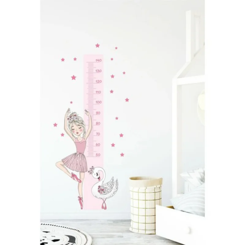 Ballerina Stature Meter Wall Sticker Set Vinyl Murals Girl Kid Room Decoration Art Ornament Home Decor Gift Wallpaper
Ballerina Stature Meter Wall Sticker Set Vinyl Murals Girl Kid Room Decoration Art Ornament Home Decor Gift Wallpaper