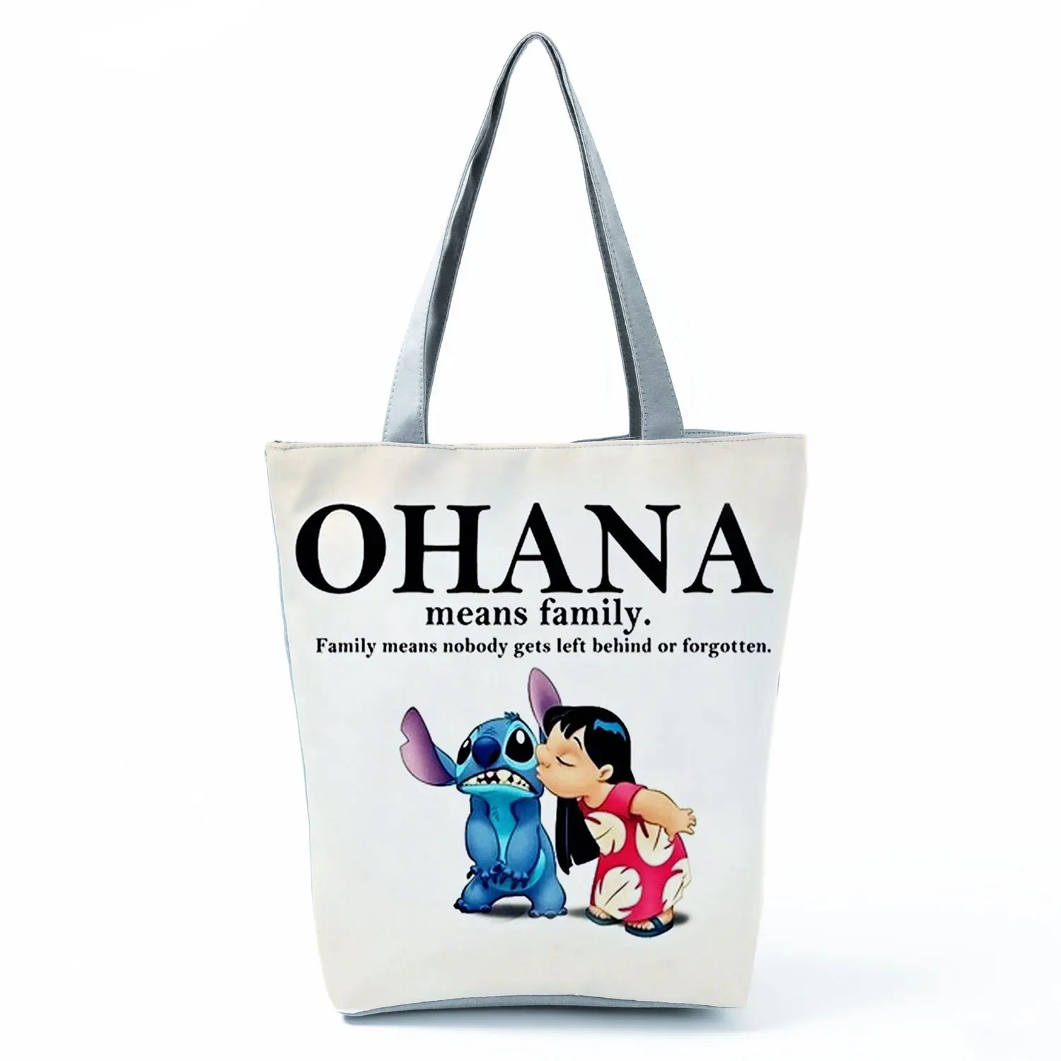 Disney Lilo Stitch Print Handbags Shoulder Bag High Capacity Reusable Shopping Bag Foldable Cartoon Beach Tote Custom Pattern
Disney Lilo Stitch Print Handbags Shoulder Bag High Capacity Reusable Shopping Bag Foldable Cartoon Beach Tote Custom Pattern