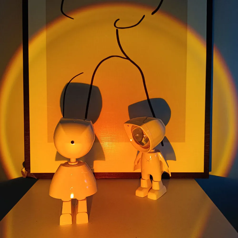 Ночник-проектор с роботом и закатом, лампа с сетчатым красным светом для прямой трансляции фото, атмосфера для украшения комнаты, подарки дл...
Ночник-проектор с роботом и закатом, лампа с сетчатым красным светом для прямой трансляции фото, атмосфера для украшения комнаты, подарки дл...