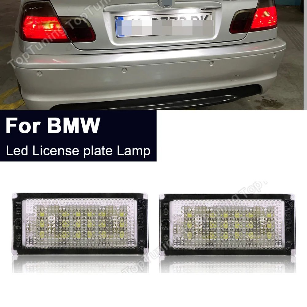 LED Canbus Car License Plate Lights For BMW E46 2D E46 M3 2D (04-06) 2PCS 12V White LED Number Plate Lights Lamps 
LED Canbus Car License Plate Lights For BMW E46 2D E46 M3 2D (04-06) 2PCS 12V White LED Number Plate Lights Lamps