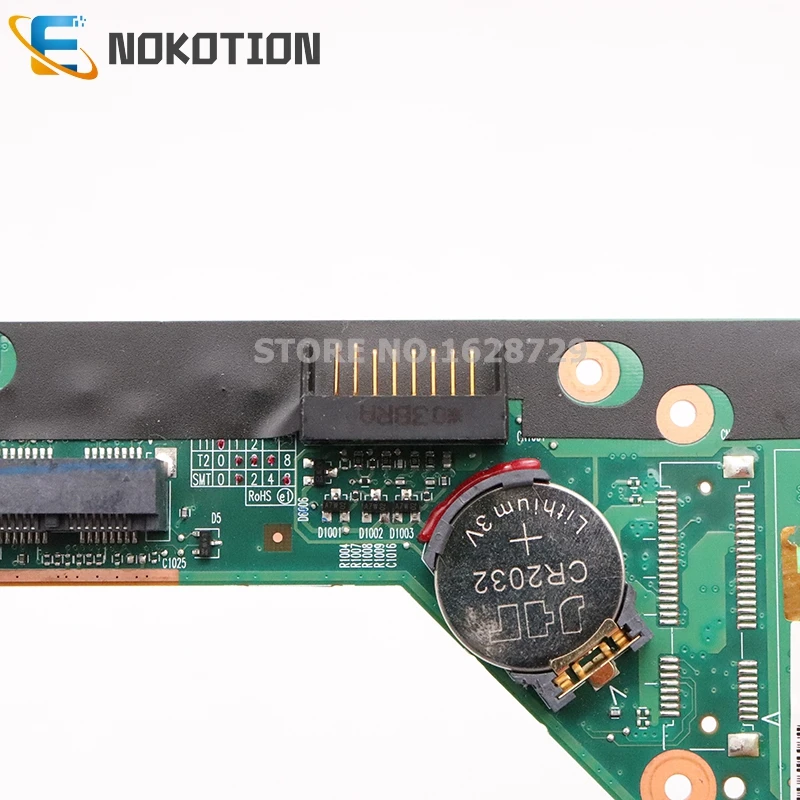 NOKOTION 611348-001 материнская плата для ноутбука HP Pavilion DV3 6050A2314301-MB-A03 HM55 DDR3 HD5000