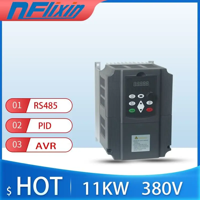 

380 В 7.5 кВт/11 кВт AC привод переменной скорости/инвертор частоты/VFD/привод переменного тока/преобразователь частоты