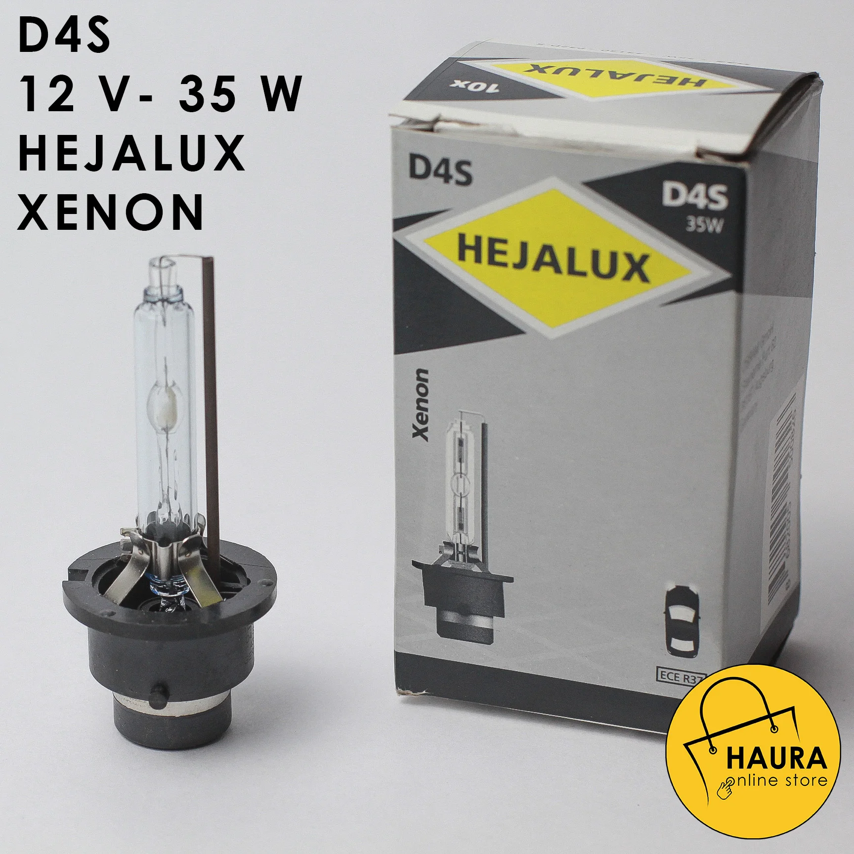 D4S HEJALUX XENON CAR BULB 12V 35W 4300K ORIGINAL PRODUCT Free Shipping - Made in Germany
D4S HEJALUX XENON CAR BULB 12V 35W 4300K ORIGINAL PRODUCT Free Shipping - Made in Germany
