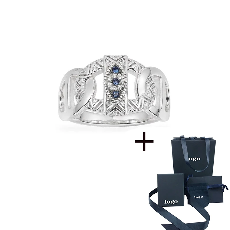 2021 New Ladies Micro Zircon Brand Jewelry Silver Magic Eye Chain Ring, Fashion Party Jewelry Gift (with Logo)
2021 New Ladies Micro Zircon Brand Jewelry Silver Magic Eye Chain Ring, Fashion Party Jewelry Gift (with Logo)
