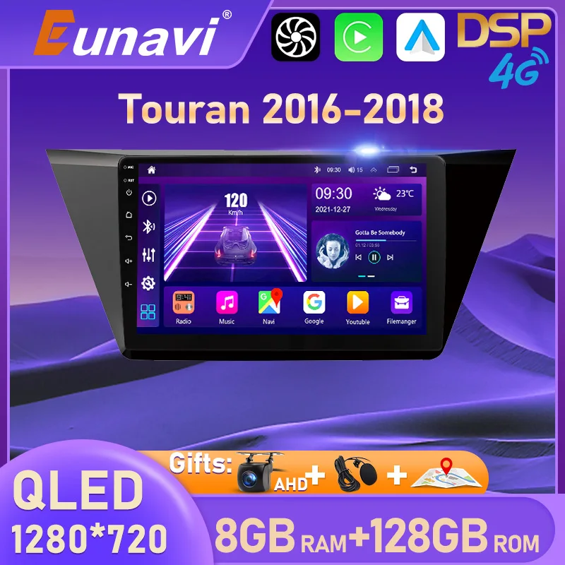 Eunavi 2din Android автомобильный мультимедийный плеер для VW Touran 2016 - 2018 2 din Автомобильный Радио Стерео Carplay 4G GPS без dvd
Eunavi 2din Android автомобильный мультимедийный плеер для VW Touran 2016 - 2018 2 din Автомобильный Радио Стерео Carplay 4G GPS без dvd