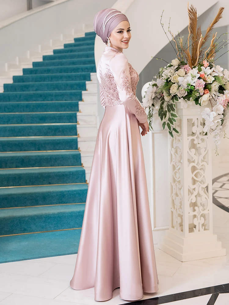Women Abaya Islamic Muslim Clothing High Quality Stylish Modern Special Design Party Dress Made In Turkish Dubai Engagement
Women Abaya Islamic Muslim Clothing High Quality Stylish Modern Special Design Party Dress Made In Turkish Dubai Engagement
