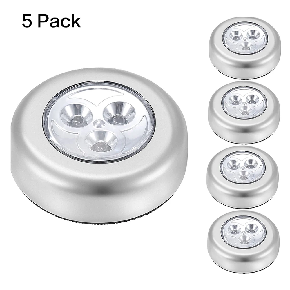 5 Pack Pure White Battery Powered 3 LED Touch Switch Mini Stick LED Night Light Lamp for Wardrobe Cabinet Bedroom Indoor
5 Pack Pure White Battery Powered 3 LED Touch Switch Mini Stick LED Night Light Lamp for Wardrobe Cabinet Bedroom Indoor