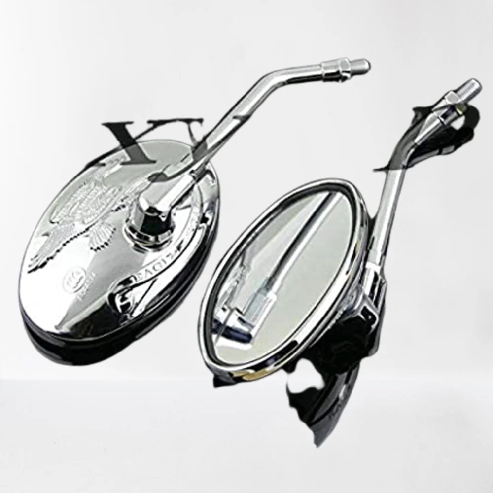 Rearview Side Mirror Chrome Eagle for Kawasaki Eliminator EL250 VN250 87-07 Vulcan EN400 450 500 85-09 VN400 750 800 900 86-16
Rearview Side Mirror Chrome Eagle for Kawasaki Eliminator EL250 VN250 87-07 Vulcan EN400 450 500 85-09 VN400 750 800 900 86-16