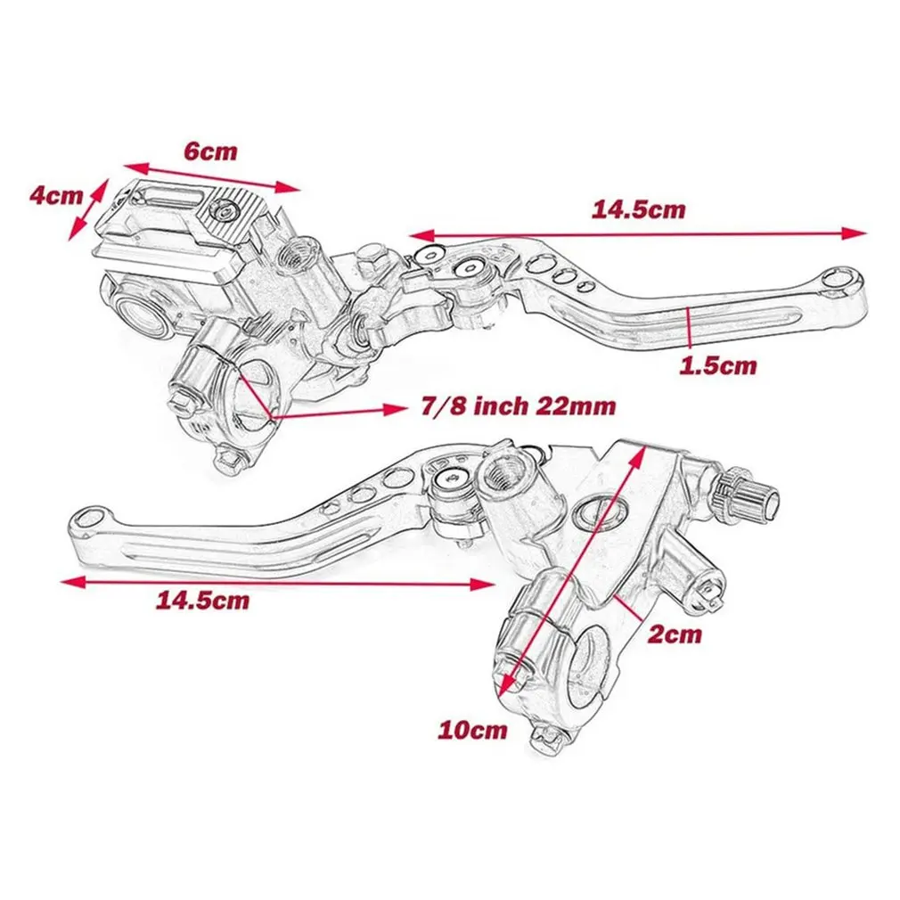Hydraulic Brake Pump Clutch Hand Brake Motorcycle Brake Lever Hydraulic Clutch Stainless Steel Hardware
Hydraulic Brake Pump Clutch Hand Brake Motorcycle Brake Lever Hydraulic Clutch Stainless Steel Hardware