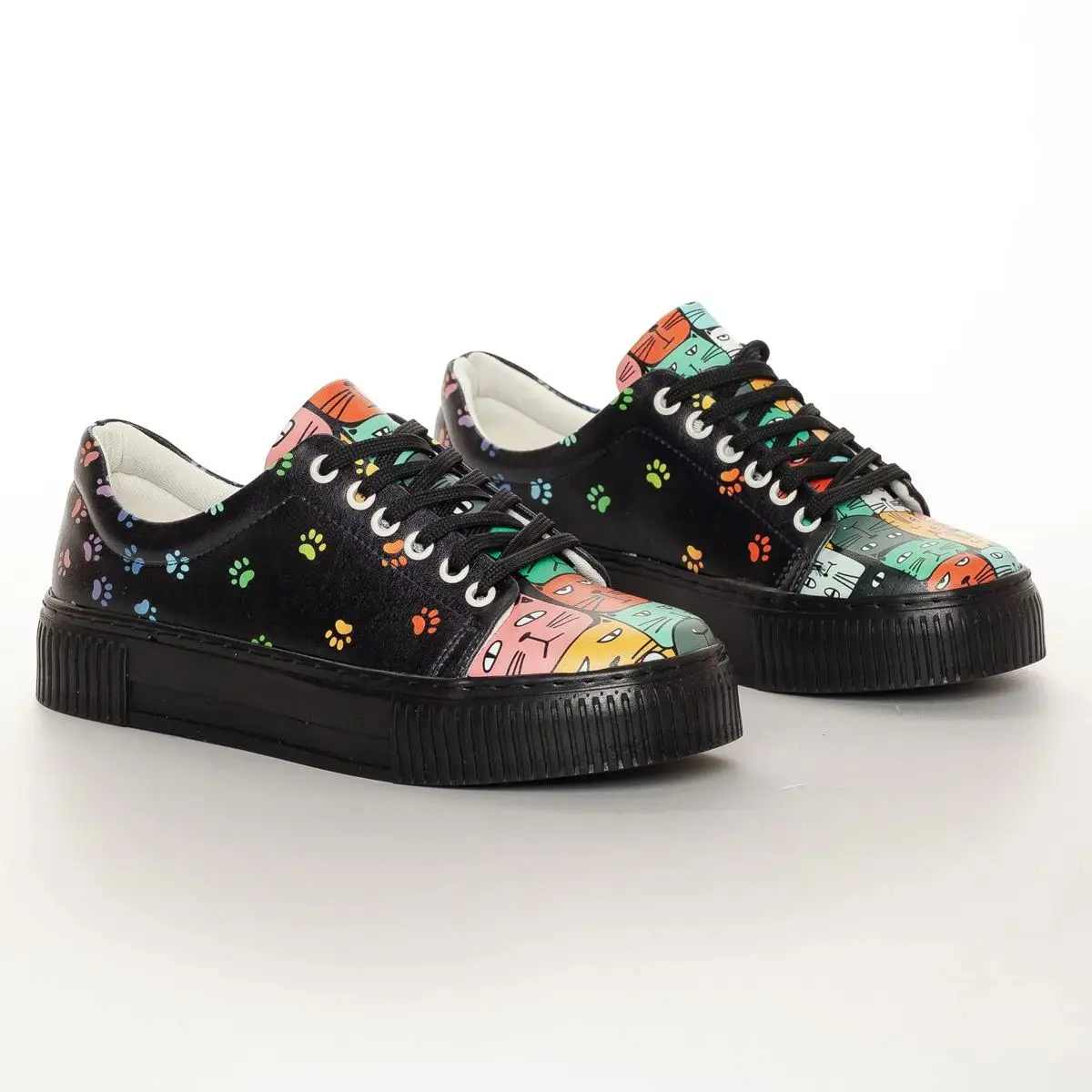Women's Sports Black Patterned Daily Running Street Walking New Season Shoes Made of 1st Quality
Women's Sports Black Patterned Daily Running Street Walking New Season Shoes Made of 1st Quality