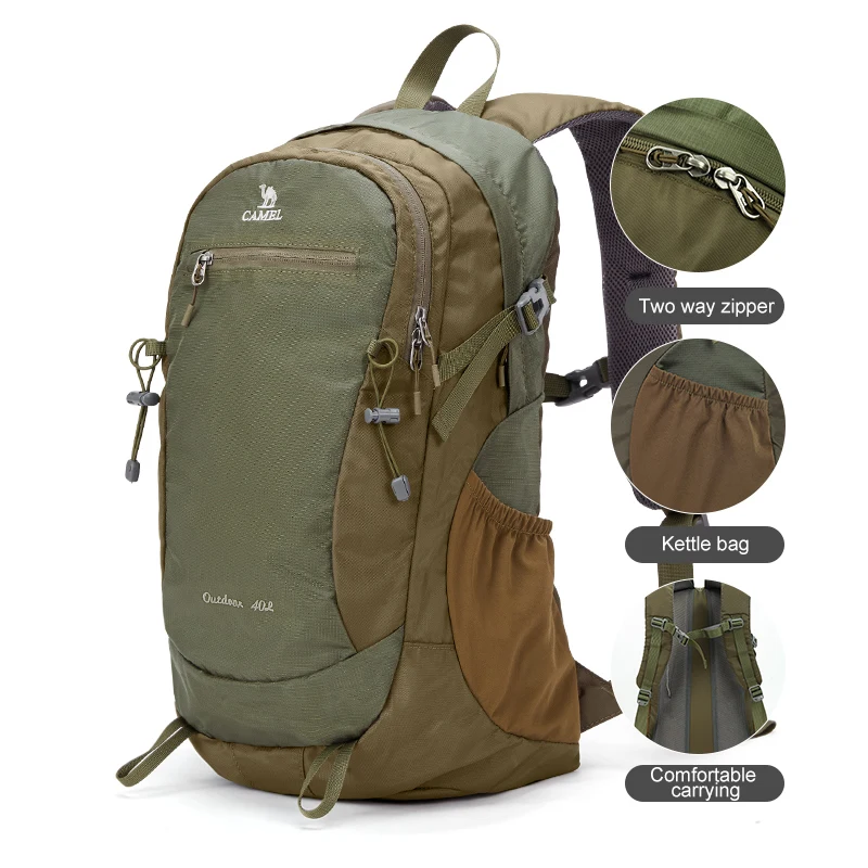 Goldencamel Waterproof Men's Backpack 40L Outdoor Backpack Travel Climbing Sport Camping Bag for Men Tactical Backpacks Women
Goldencamel Waterproof Men's Backpack 40L Outdoor Backpack Travel Climbing Sport Camping Bag for Men Tactical Backpacks Women