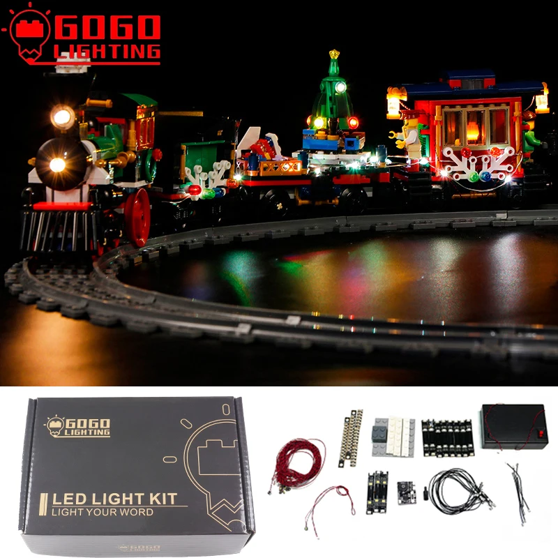 GOGOLIGHTING Brand LED Light Up Kit For Lego 10254 For Christmas Winter Holiday Train Blocks Lamp Set Toys(Only Light No Model)
GOGOLIGHTING Brand LED Light Up Kit For Lego 10254 For Christmas Winter Holiday Train Blocks Lamp Set Toys(Only Light No Model)