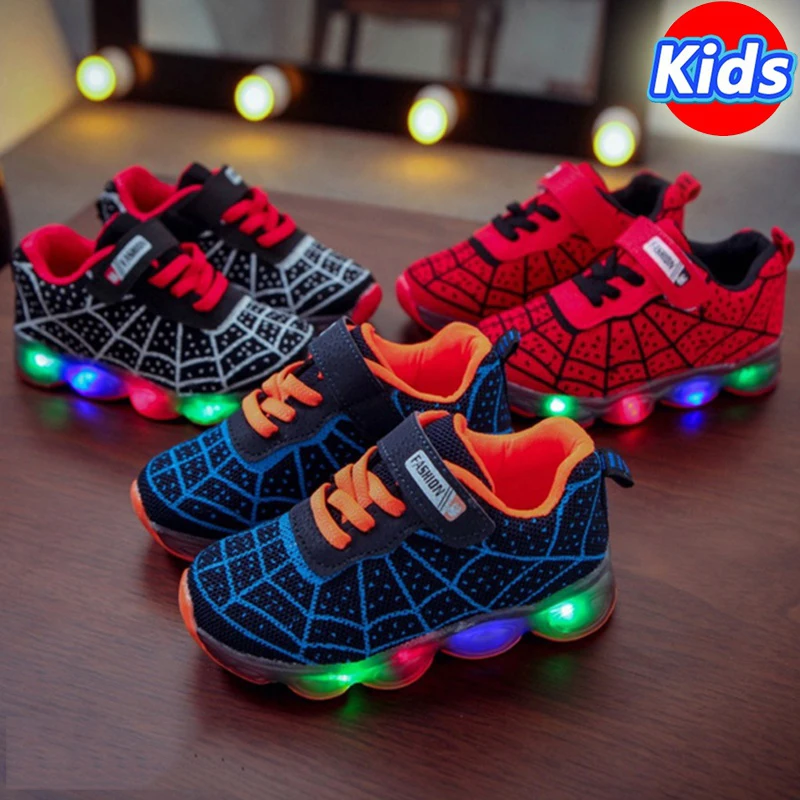 Kids Sneakers Children Baby Girls Boys Mesh Led Luminous Sport Run Sneakers Shoes Sapato Infantil Light Up Shoes
Kids Sneakers Children Baby Girls Boys Mesh Led Luminous Sport Run Sneakers Shoes Sapato Infantil Light Up Shoes