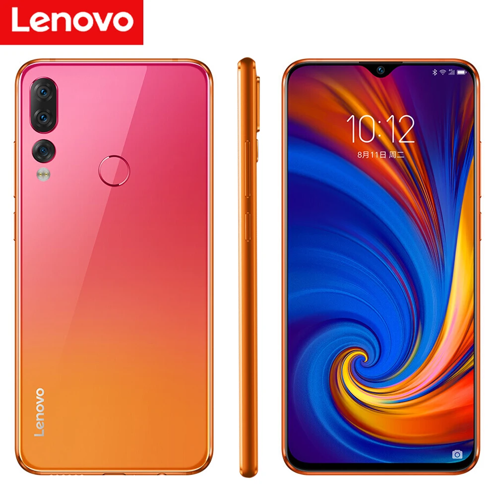 Lenovo Z5s с глобальной ПЗУ 6 ГБ 128 3 дюйма 16 Мп + 8 5 МП три тыловые камеры Смартфон Snapdragon