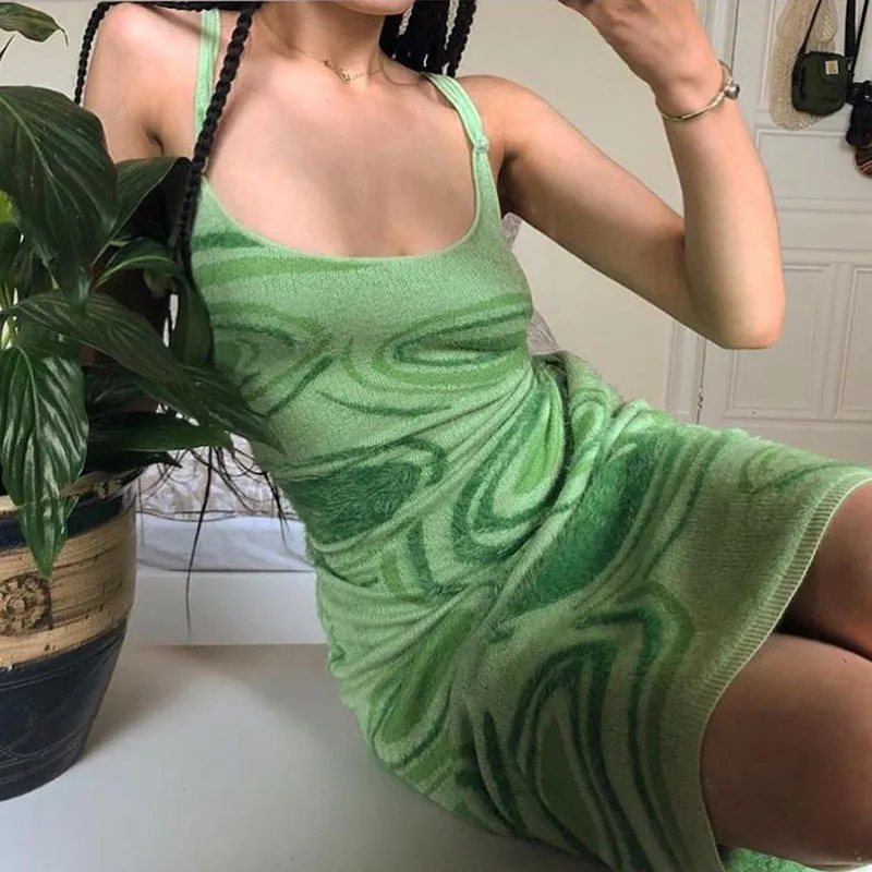 Summer Dresses Women 2021 Elegant Bodycon Knitted Long Dress Spaghetti Strap Sexy Robe Femme Halter Neck Y2K Sleeveless Sundress
Summer Dresses Women 2021 Elegant Bodycon Knitted Long Dress Spaghetti Strap Sexy Robe Femme Halter Neck Y2K Sleeveless Sundress
