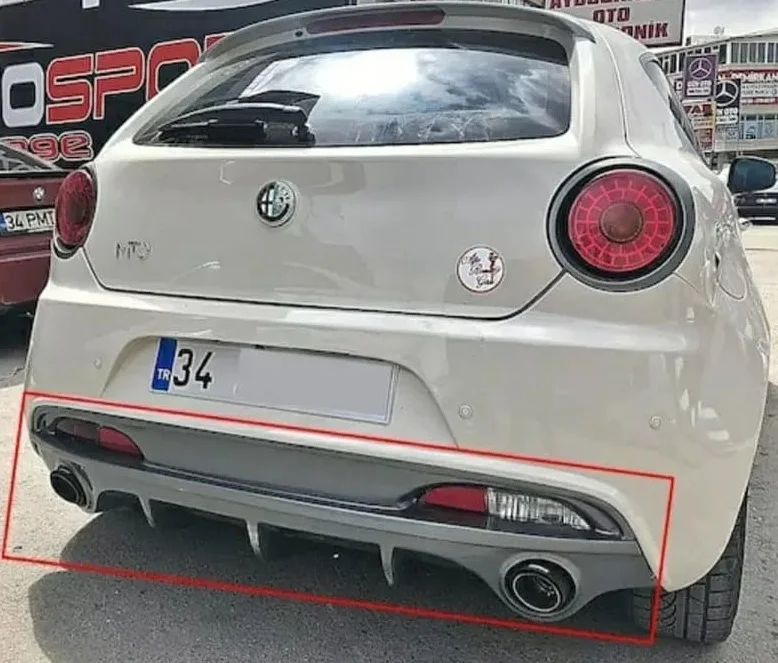 For Alfa romeo Mito series (2008-2013) rear bumper insert diffuser lip (Frp)
For Alfa romeo Mito series (2008-2013) rear bumper insert diffuser lip (Frp)