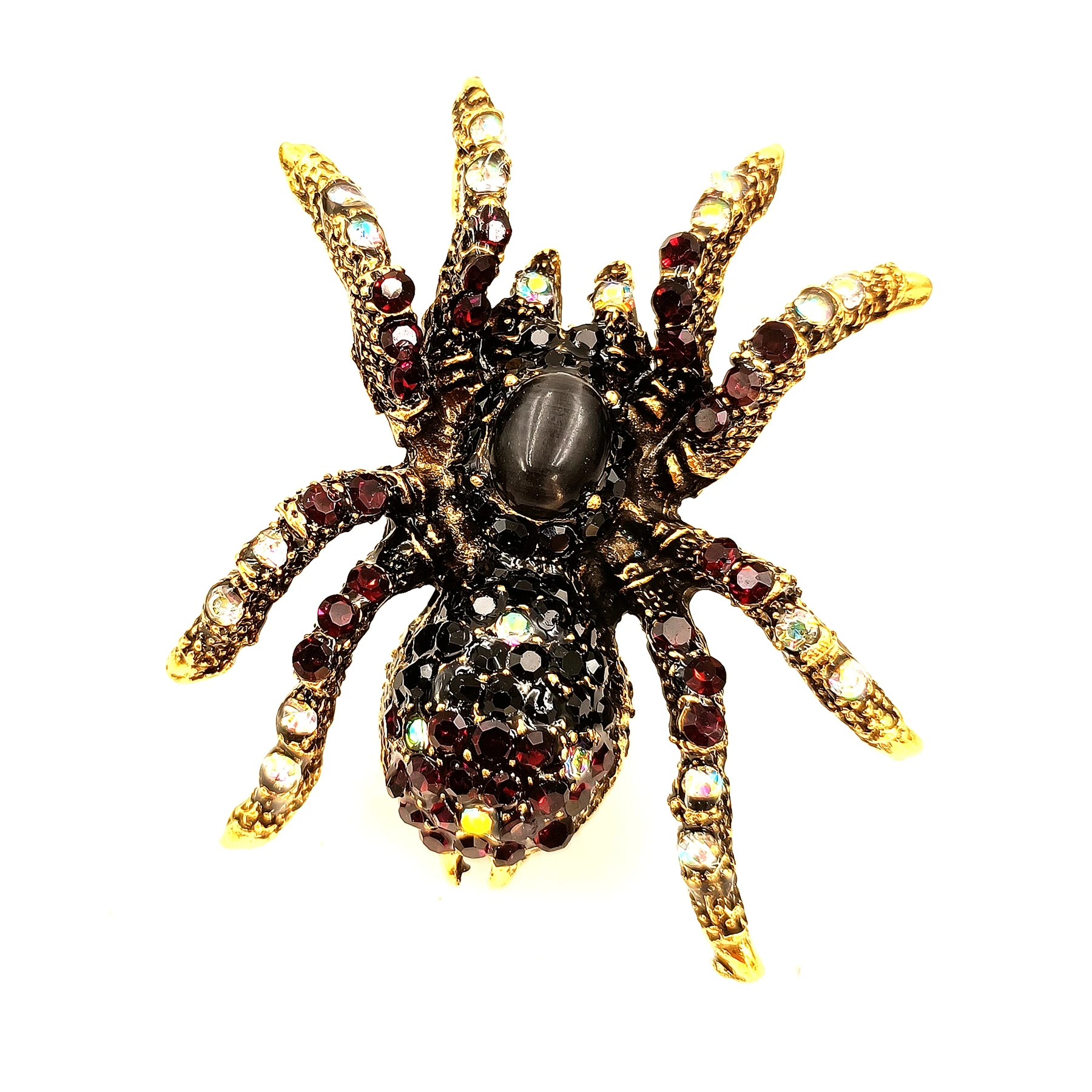 Goth Vintage Style Aurora Deco 8 Legged Big Purple Crystal Spider Brooch Pin for Witch Costume Accessory Steampunk Party Jewelry
Goth Vintage Style Aurora Deco 8 Legged Big Purple Crystal Spider Brooch Pin for Witch Costume Accessory Steampunk Party Jewelry