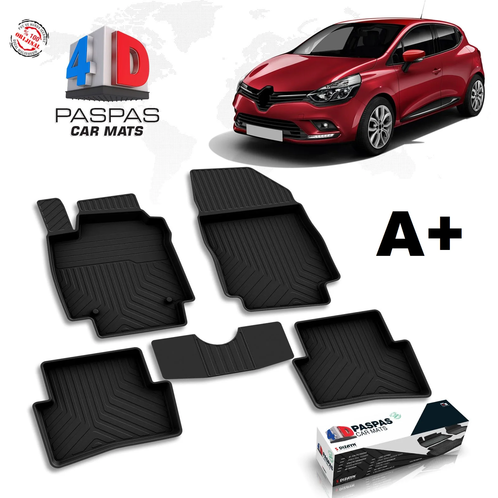 FOR RENAULT CLIO 4 BRAND CAR RUBBER MAT SLIP-RESISTANT SOLE BOOT POOL FLOORING ACCESSORIES 2012 2013 2014 2015 2016 2017 2018 MODEL
FOR RENAULT CLIO 4 BRAND CAR RUBBER MAT SLIP-RESISTANT SOLE BOOT POOL FLOORING ACCESSORIES 2012 2013 2014 2015 2016 2017 2018 MODEL