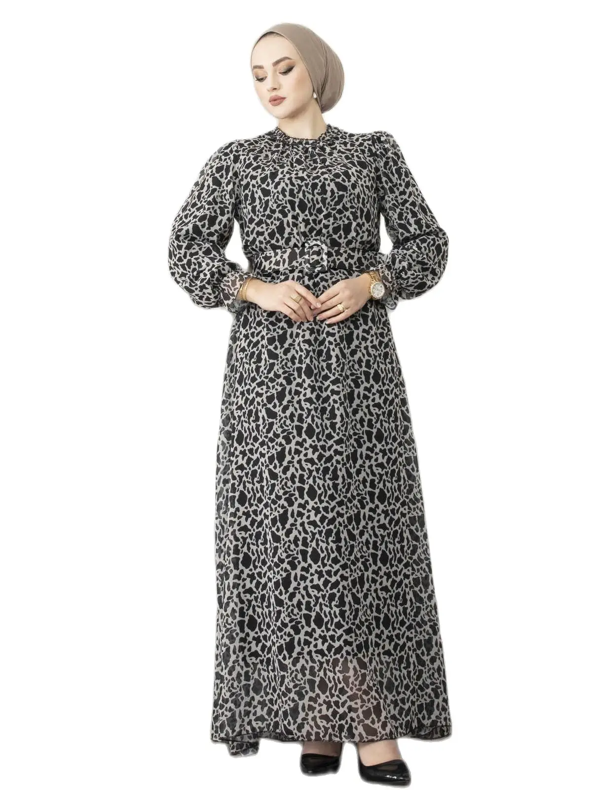 2022 New 4 Season Islamic Clothing Hijab Chiffon Dress Pebble Pattern Abaya Dubai Ramadan Kaftan Turkey Store Long Luxury Muslim Dress For Women African Female Hijab Clothing Stylish Elegant Wide
2022 New 4 Season Islamic Clothing Hijab Chiffon Dress Pebble Pattern Abaya Dubai Ramadan Kaftan Turkey Store Long Luxury Muslim Dress For Women African Female Hijab Clothing Stylish Elegant Wide