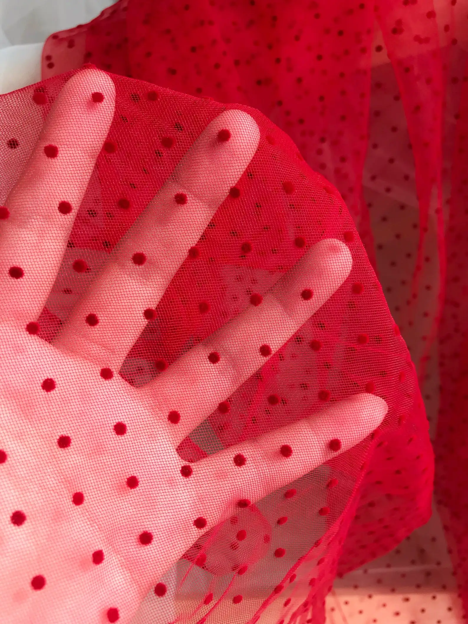5 yards Red Polka Dots Tulle Lace Fabric For Tutu Dress Bridal Veil Purple Off White Grey
5 yards Red Polka Dots Tulle Lace Fabric For Tutu Dress Bridal Veil Purple Off White Grey