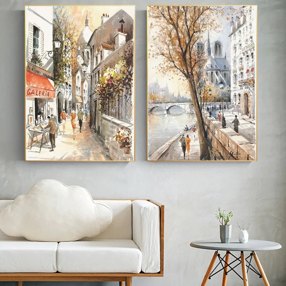 Nordic Art Poster Paris Seine Street Figure Landscape Canvas Painting Retro Print Wall Pictures For Living Bedroom Decor Cuadros
Nordic Art Poster Paris Seine Street Figure Landscape Canvas Painting Retro Print Wall Pictures For Living Bedroom Decor Cuadros