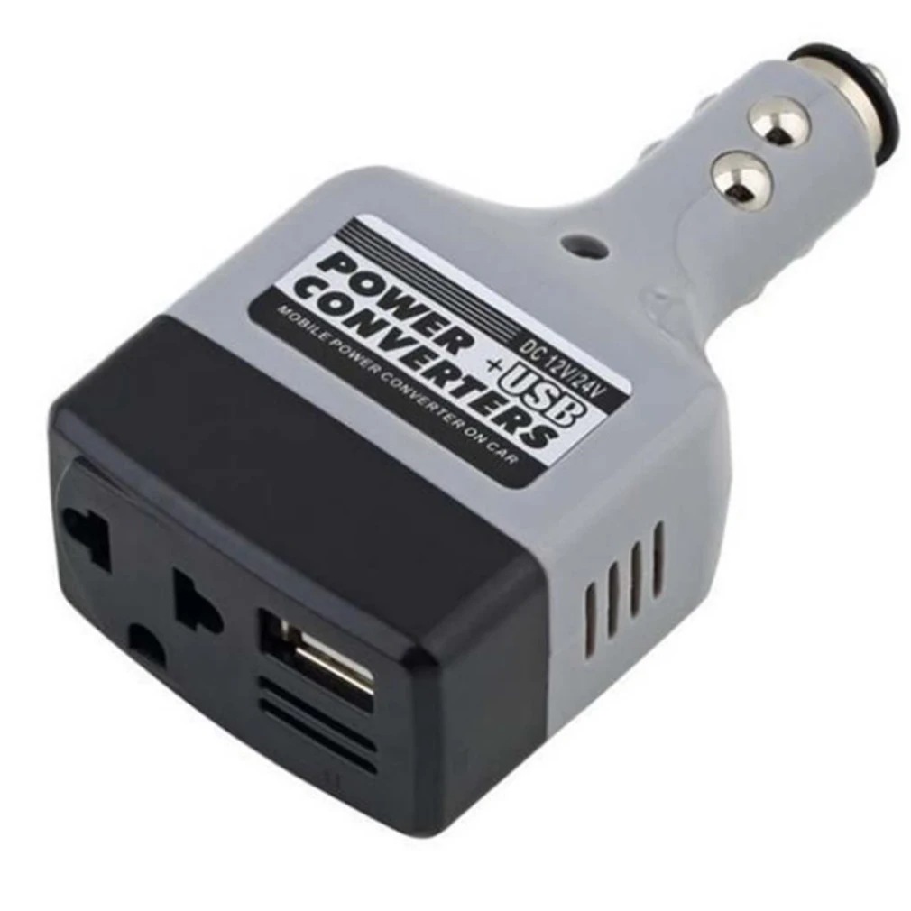 2022 Universal Durable Fast Startup Portable Power Transformer Car Inverter Converter DC 12V/24V to AC 220V USB
2022 Universal Durable Fast Startup Portable Power Transformer Car Inverter Converter DC 12V/24V to AC 220V USB