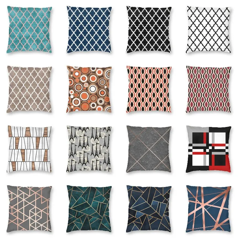 Quatrefoil Lattice Pillow Cover Home Decor Abstract Geometric Morroccan Cushion Cover Throw Pillow for Living Room Printing
Quatrefoil Lattice Pillow Cover Home Decor Abstract Geometric Morroccan Cushion Cover Throw Pillow for Living Room Printing