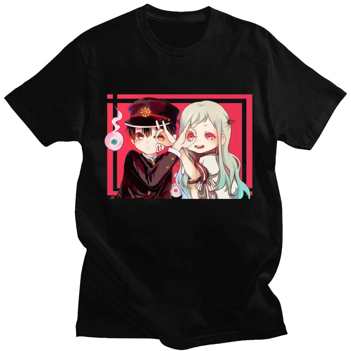 Japanese Anime Character Print Top 100% Cotton Round Neck Loose Oversized T-Shirt Summer Fashion Comfortable Unisex Short Sleeve
Japanese Anime Character Print Top 100% Cotton Round Neck Loose Oversized T-Shirt Summer Fashion Comfortable Unisex Short Sleeve