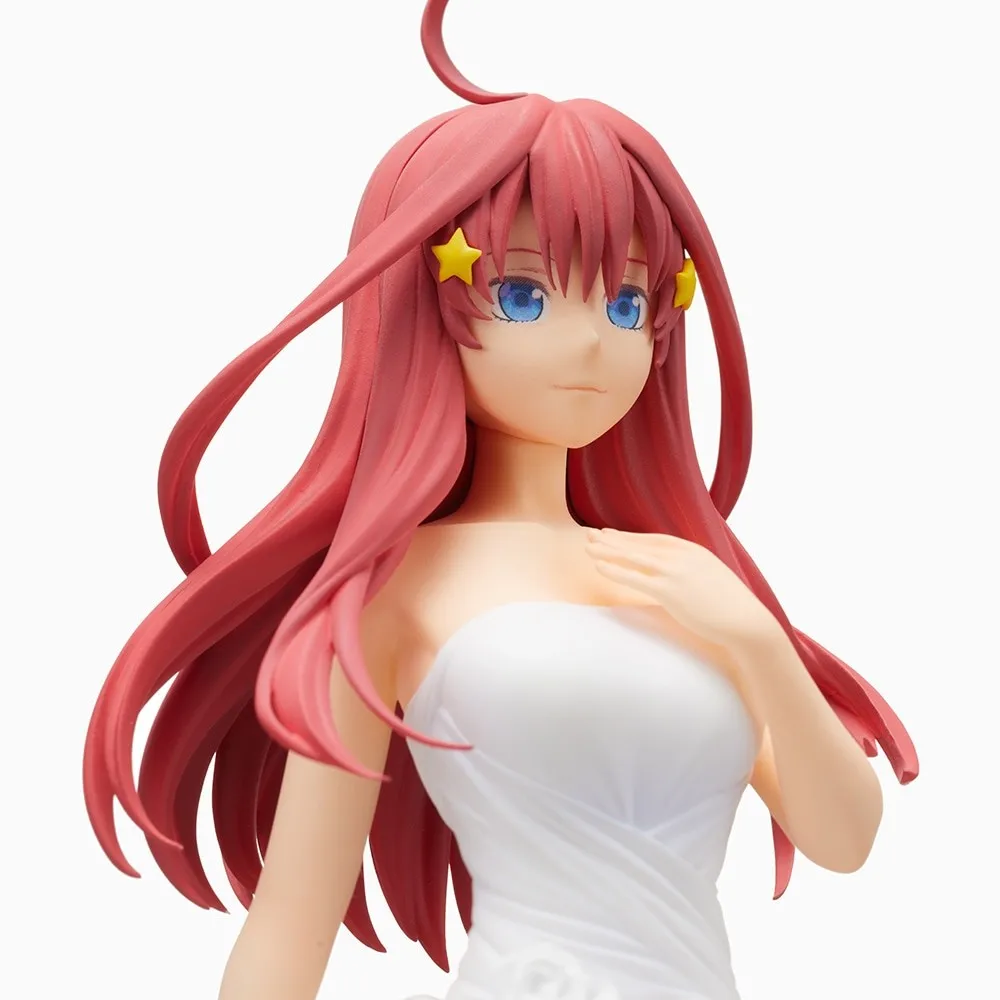 100% оригинальная модель куклы аниме Sega PM gotouбулл No Hanayome Nakano Ichika Nino Miku Yotsuba Itsuki стиль невесты ПВХ экшн-фигурка
100% оригинальная модель куклы аниме Sega PM gotouбулл No Hanayome Nakano Ichika Nino Miku Yotsuba Itsuki стиль невесты ПВХ экшн-фигурка