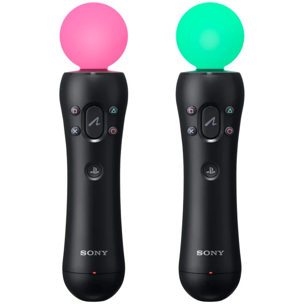 PlayStation VR (Б/У Original Move Controller - 2 шт для PS3/PS4 первая ревизия) | Электроника