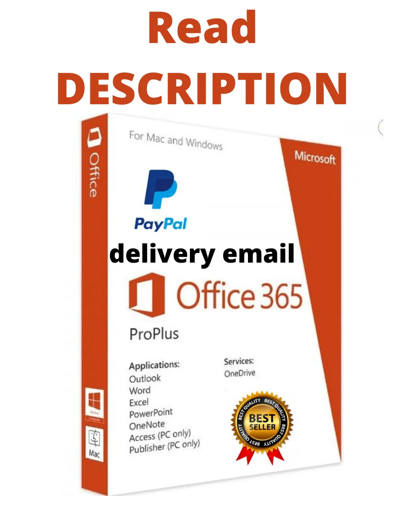 

{Microsoft Office 365 Pro Plus account}