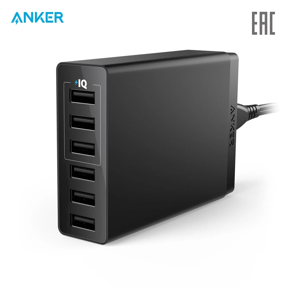 Сетевое зарядное устройство Anker PowerPort 6 Lite 30w|Зарядные устройства| |