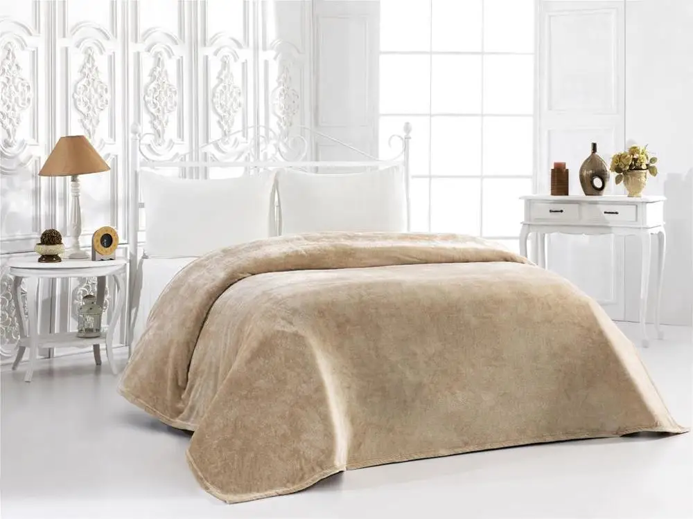 200x220 High Quality Ultrasoft Mink Brown Color Double Blanket Home Textile Mink Color Blanket MUV94722
200x220 High Quality Ultrasoft Mink Brown Color Double Blanket Home Textile Mink Color Blanket MUV94722