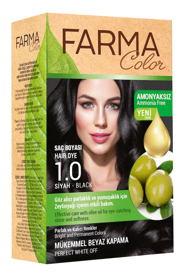 Farmasi Farmacolor краска для волос 1,0 черная 387152642 
Farmasi Farmacolor краска для волос 1,0 черная 387152642