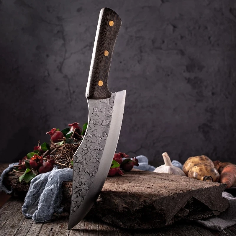 Forged Stainless Steel Boning Knife Butcher Knife Meat Cleaver Kitchen Kitchen Knife Outdoor Camping Knife
Forged Stainless Steel Boning Knife Butcher Knife Meat Cleaver Kitchen Kitchen Knife Outdoor Camping Knife