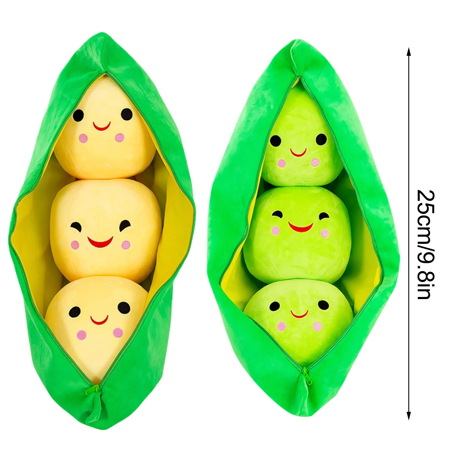 Creative Cute Toys Doll For Children 3 Peas In A Pod Plush Toy Soft Throw Pillow Stuffed Pea Pod Toy Kids Birthday Xmas Gift
Creative Cute Toys Doll For Children 3 Peas In A Pod Plush Toy Soft Throw Pillow Stuffed Pea Pod Toy Kids Birthday Xmas Gift