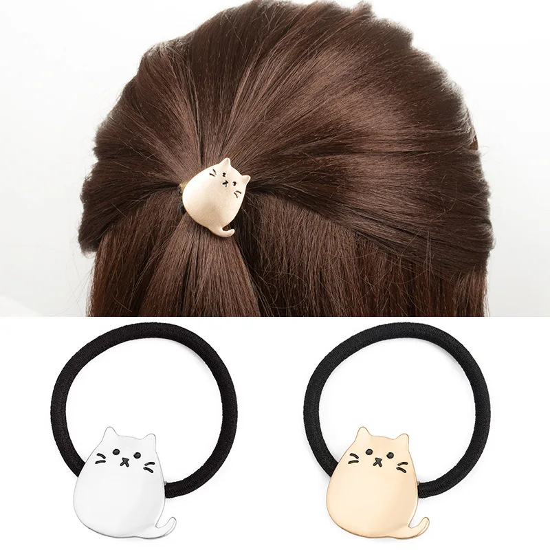 Japanese Style Minimalist Elastic Rubber Band Women Girls Frosted Cute Meow Cat Hair Rope Metallic 2 Colors Ponytail Holder Gift
Japanese Style Minimalist Elastic Rubber Band Women Girls Frosted Cute Meow Cat Hair Rope Metallic 2 Colors Ponytail Holder Gift