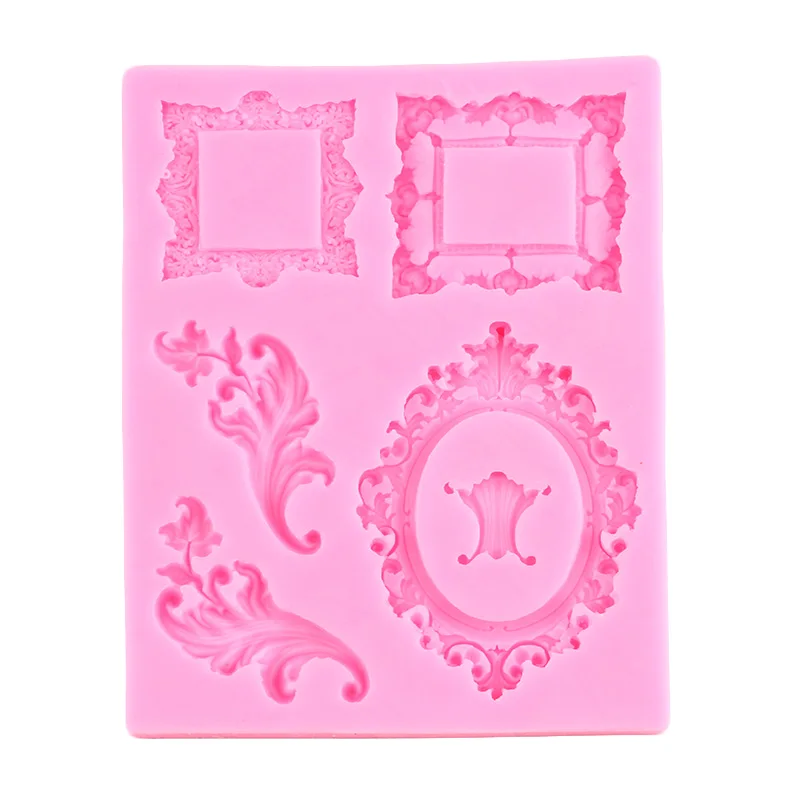 3D Craft Baroque Relief Silicone Mold Frame Border Fondant Molds Cupcake Chocolate Cake Decorating Tools DIY Baking Accessories
3D Craft Baroque Relief Silicone Mold Frame Border Fondant Molds Cupcake Chocolate Cake Decorating Tools DIY Baking Accessories