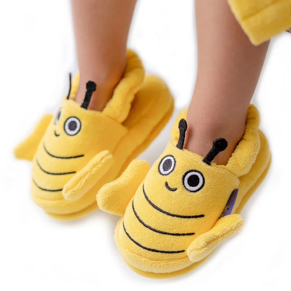 Тапочки для малышей Молоко & Moo Buzzy 100 хлопок Нескользящие дома и ванной детей