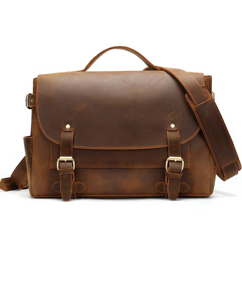 European and American retro business handbags crazy horse PU leather men's casual male's handbags computer briefcase tide
European and American retro business handbags crazy horse PU leather men's casual male's handbags computer briefcase tide